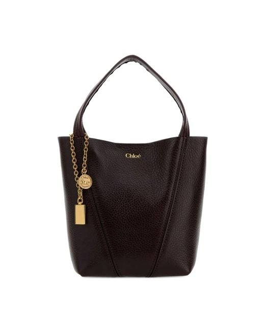 Chloé Black Tote Bags