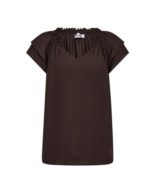 co'couture Brown Blouses