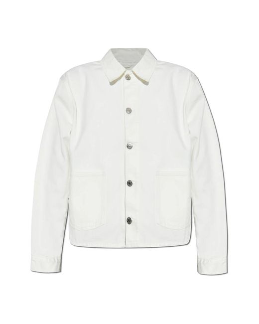 Denim Jackets Samsøe & Samsøe de color White