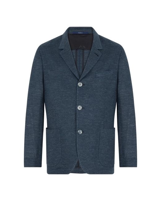 Fedeli Blue Blazers for men