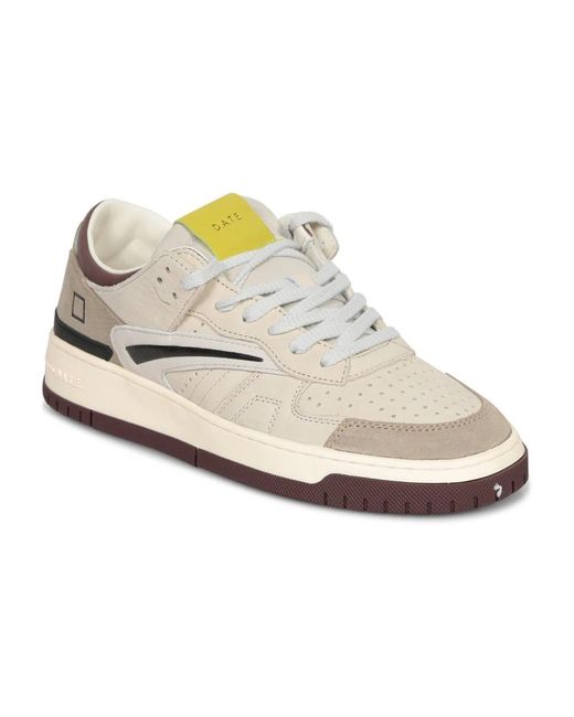 Date White Sneakers for men