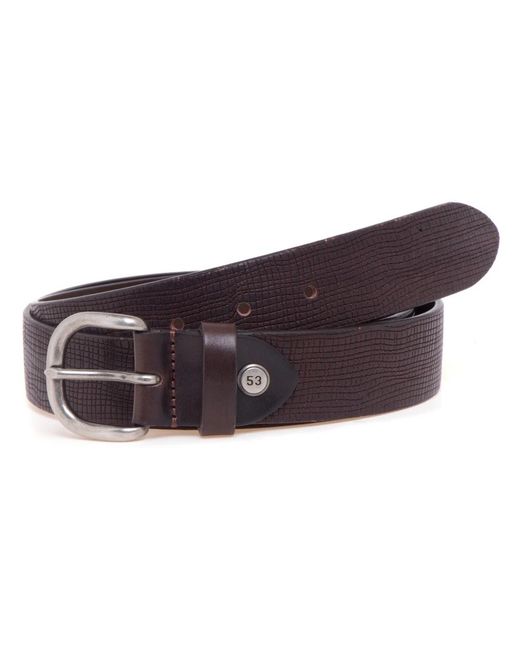 Minoronzoni Brown Belts for men