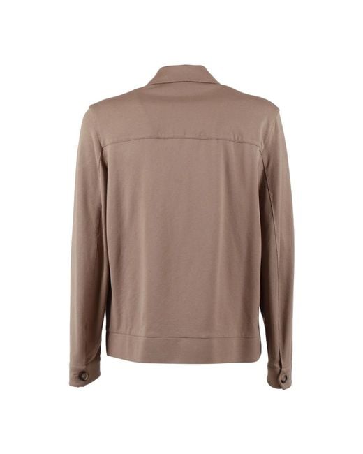 Circolo 1901 Brown Light Jackets for men