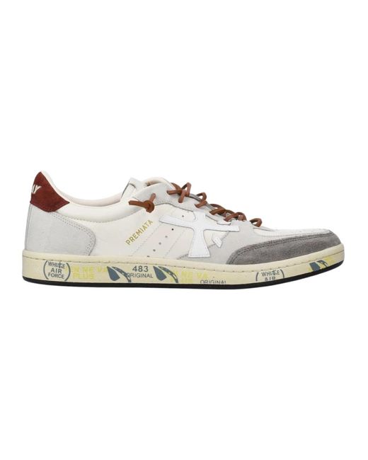 Premiata White Sneakers for men