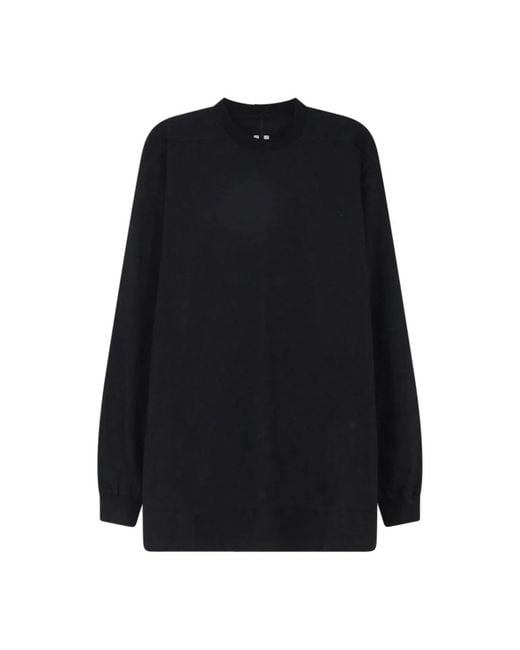 Rick Owens Black Sweatshirts for men