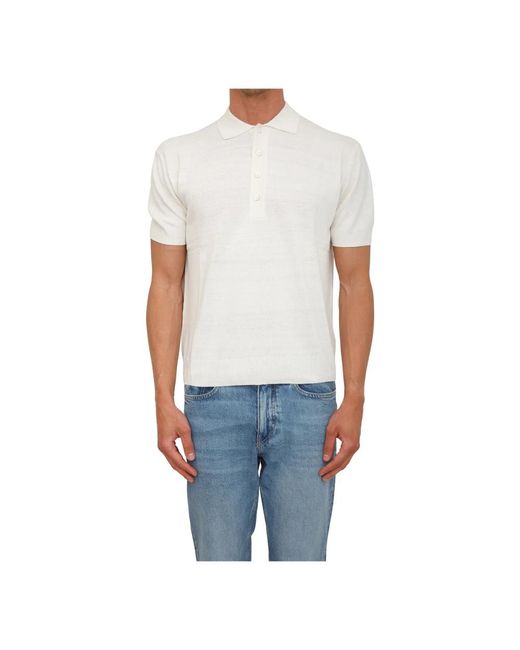 Paolo Pecora Blue Polo Shirts for men