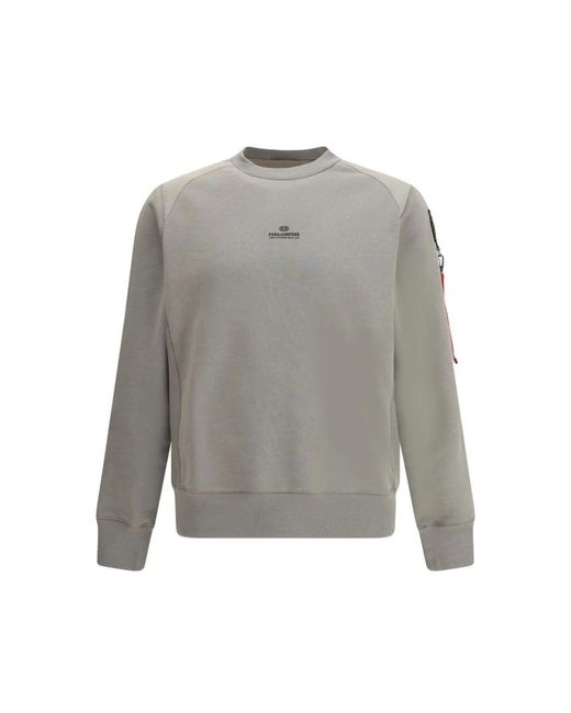 Parajumpers Gray Sweatshirts for men