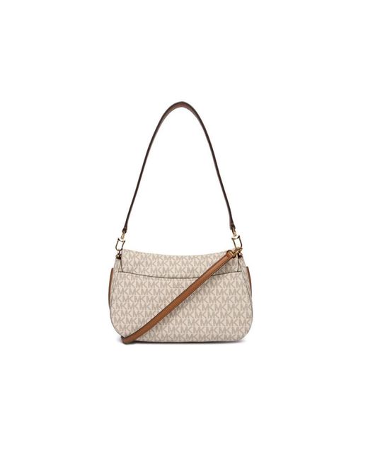 Michael Kors Natural Shoulder Bags