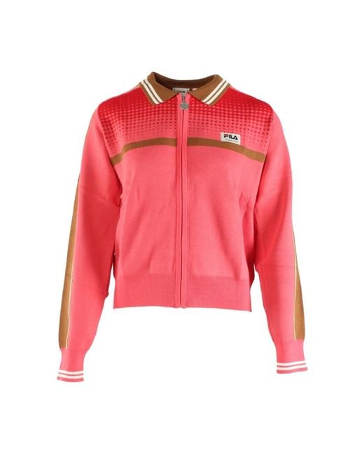 Fila Red Zip-Throughs