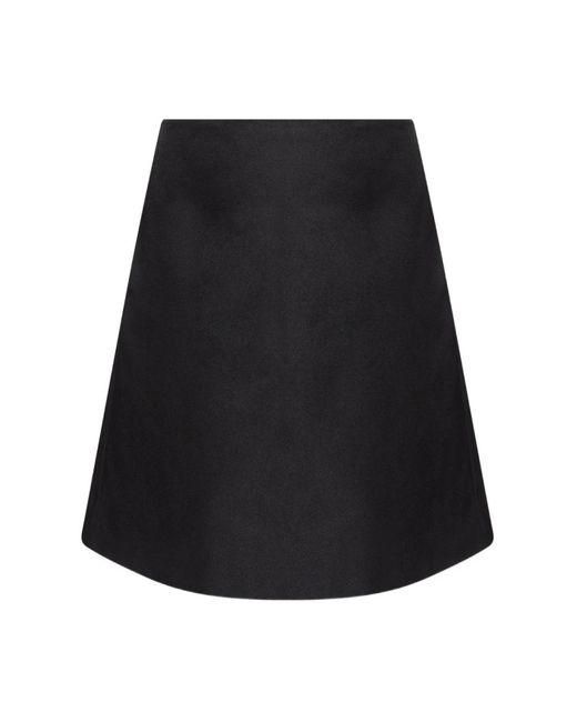 Alexander McQueen Black Midi Skirts