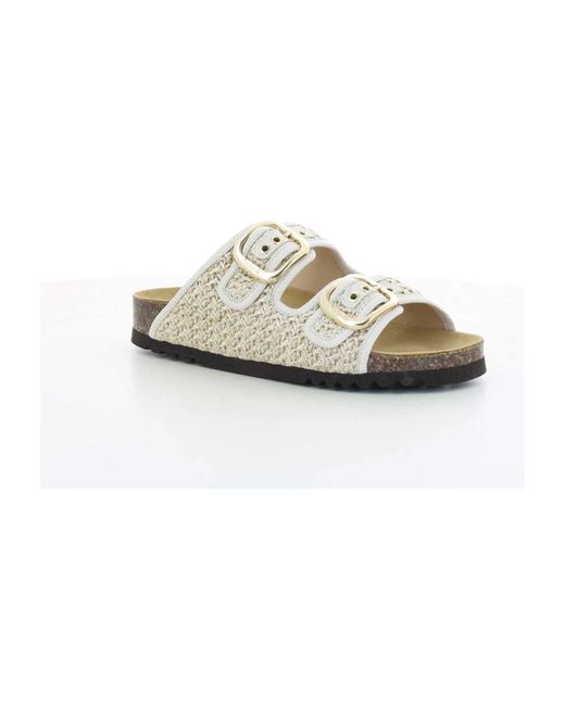 Scholl Schoenen ,Noelle Z25 Slippers in het White