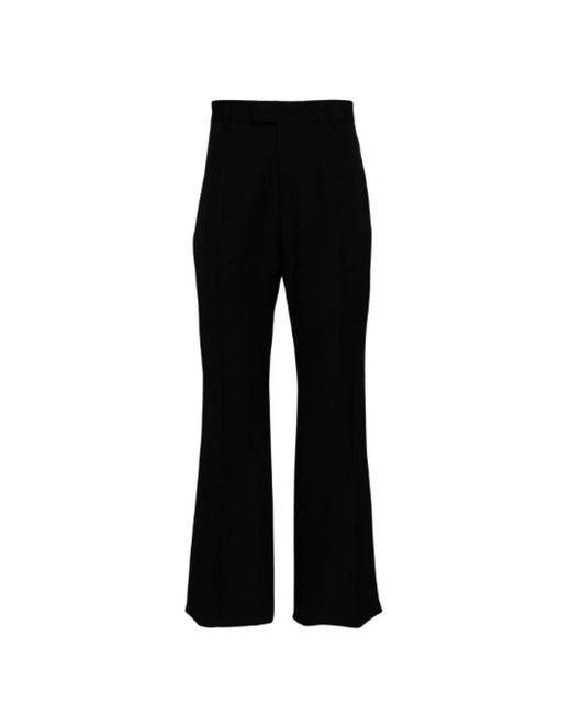 Off-White c/o Virgil Abloh Black Wide Trousers for men