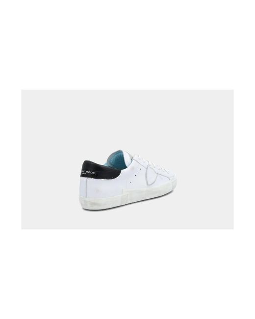 Philippe Model White Sneakers for men