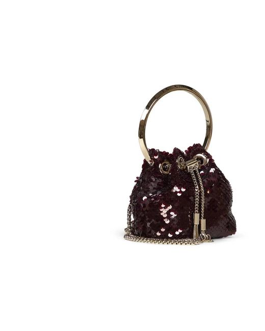 Jimmy Choo Brown Bucket Bags