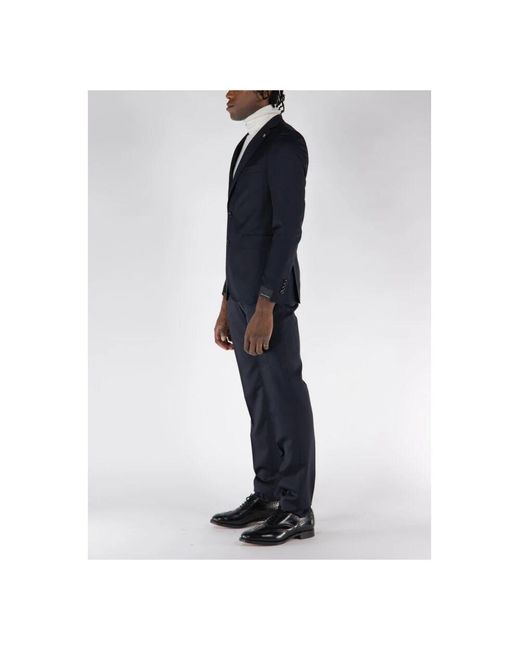Single Breasted Suits di Tagliatore in Blue da Uomo