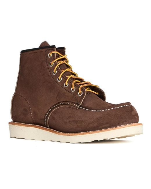 Red Wing Brown Lace-Up Boots for men