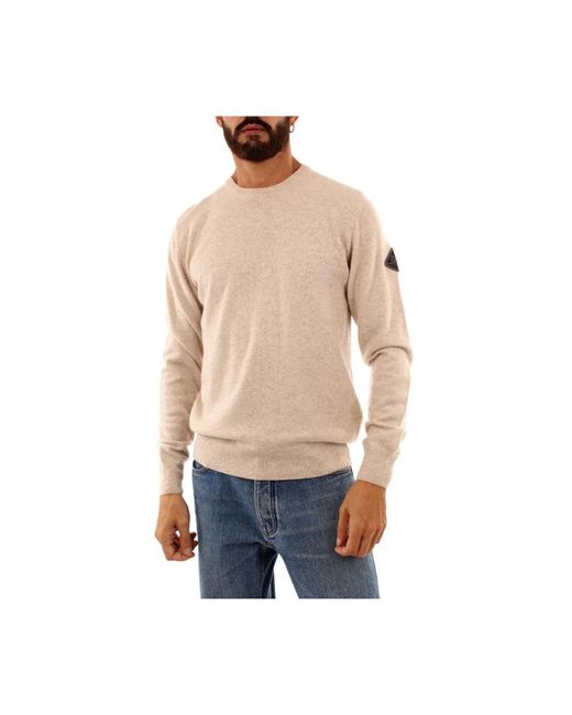 Roy Rogers Natural Round-Neck Knitwear for men