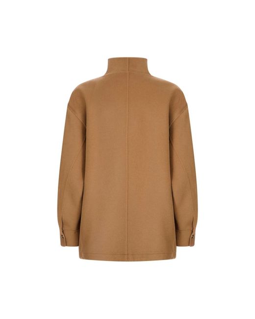 Max Mara Brown Light Jackets