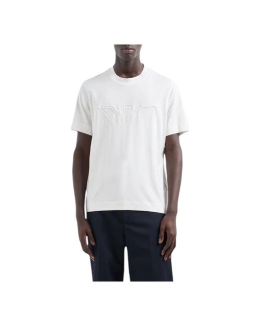 Emporio Armani White T-Shirts for men