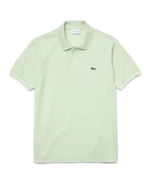 Lacoste Green Polo Shirts for men