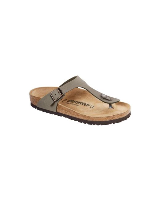Birkenstock Brown Flip Flops