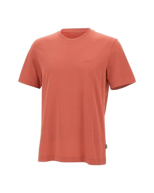 Boss Thompson T-Shirt in het Orange voor heren