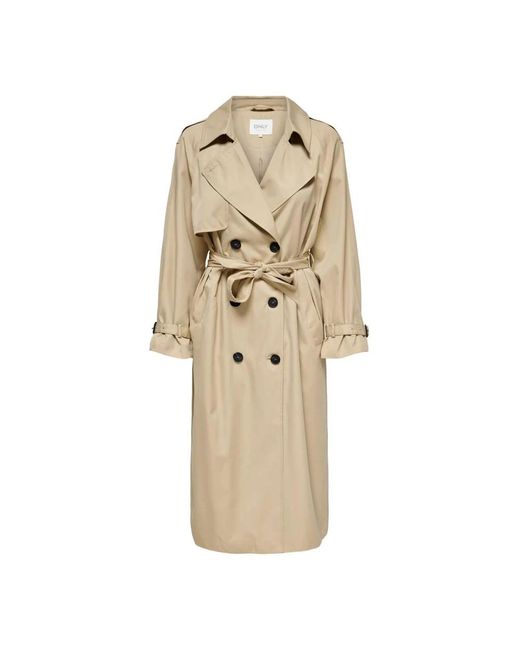 Trench Coats ONLY de color Natural