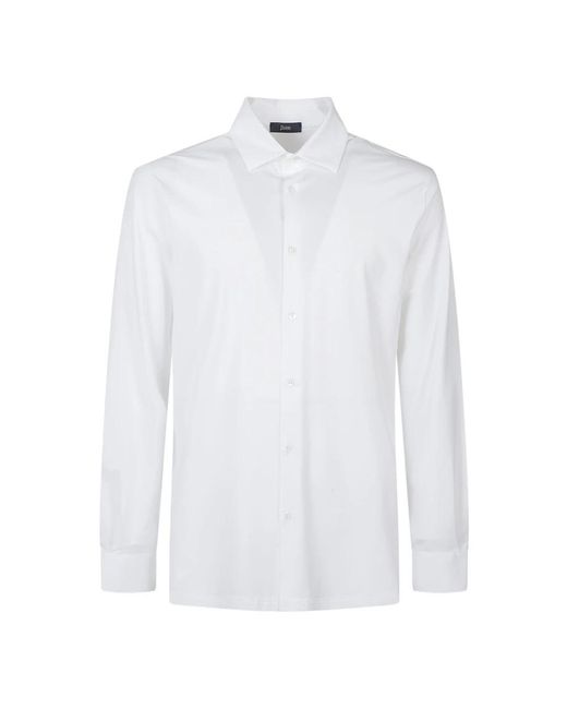 Herno White Formal Shirts for men