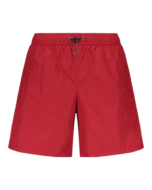 Iceberg Beach Shorts in het Red voor heren