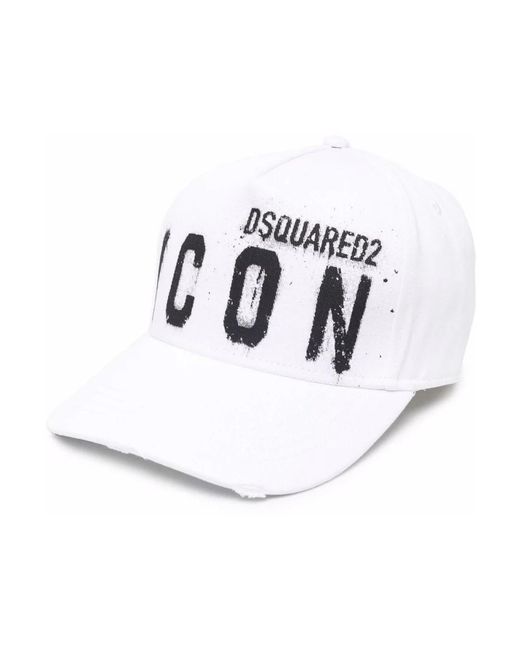 DSquared² White Caps for men
