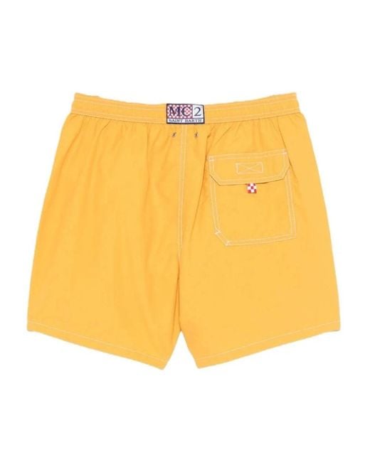 Mc2 Saint Barth Yellow Beachwear for men