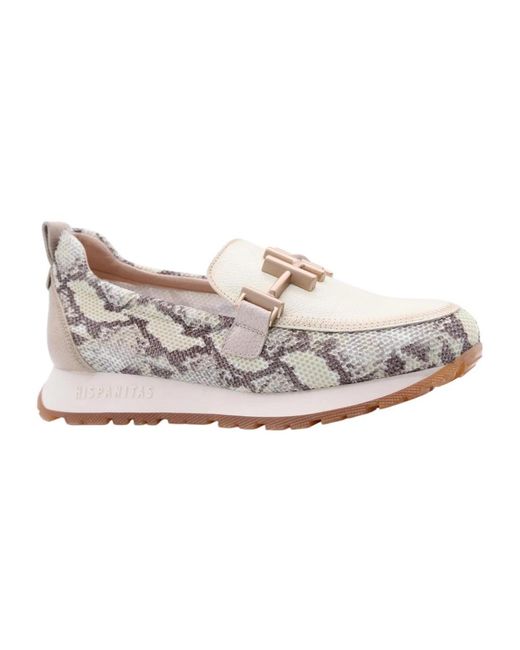 Hispanitas White Loafers