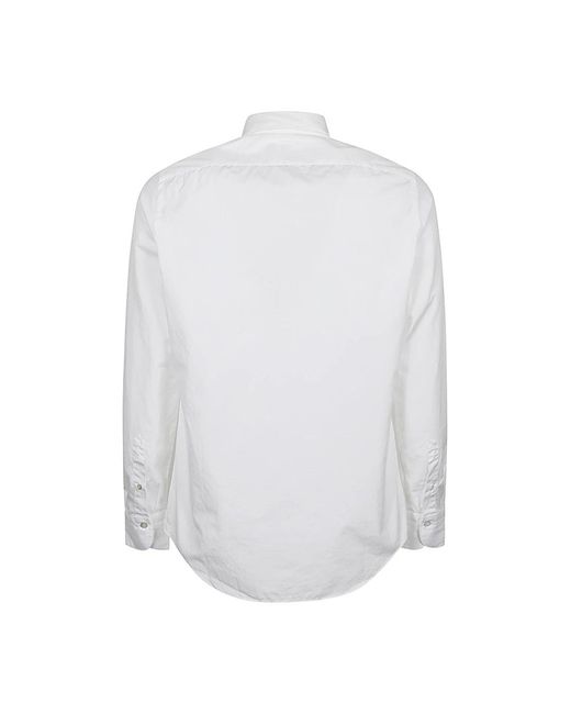 Finamore 1925 White Formal Shirts for men