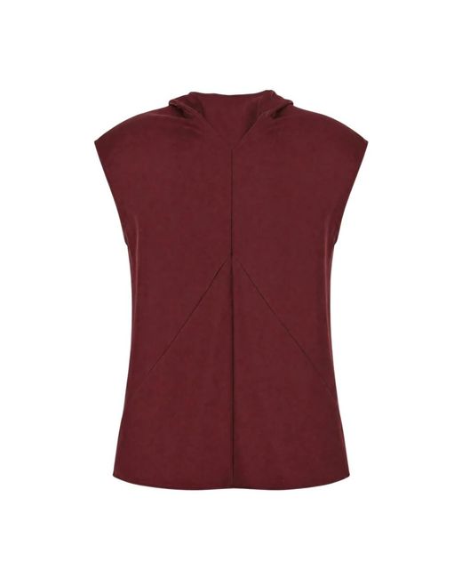 Alberta Ferretti Purple Sleeveless Tops