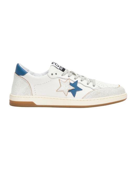2 Star White Sneakers for men