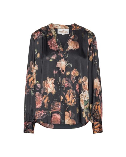 Blouses Karmamia de color Black