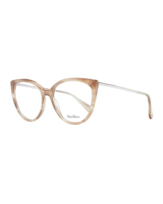 Max Mara Cat Eye Optische Frames in het Metallic