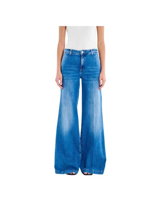 ViCOLO Blue Wide Jeans