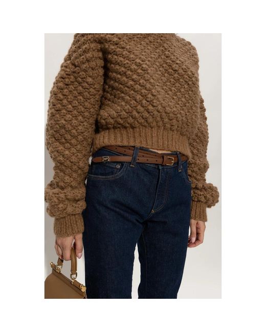 Dolce & Gabbana Brown Belts