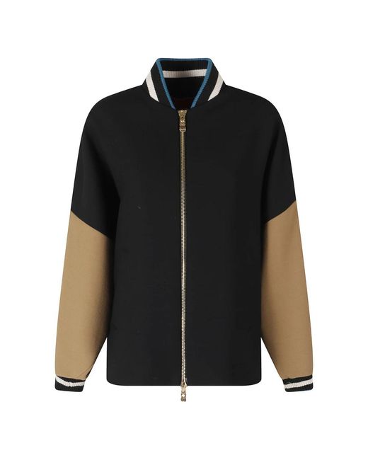 LaDoubleJ Black Brooklyn Bomber Jacke