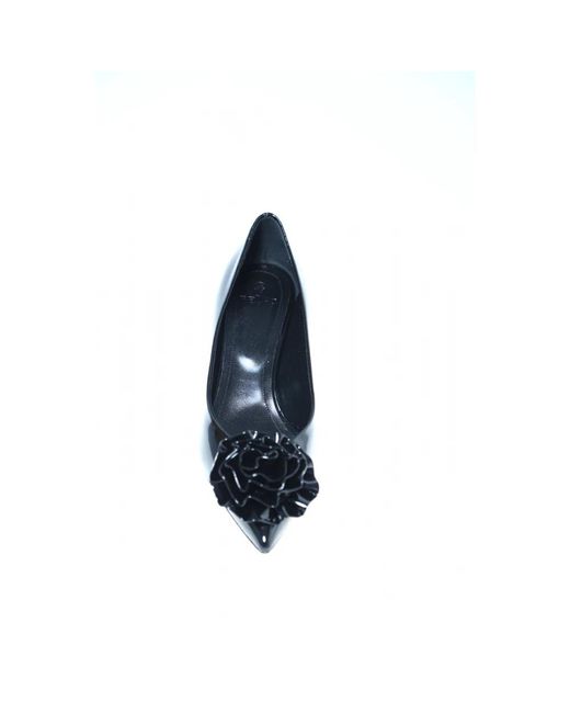 Relac Schoenen ,Zwart ,Leer Lac 089 Pump in het Blue