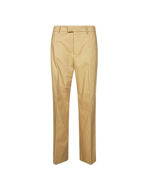 BERWICK  1707 Natural Wide Trousers