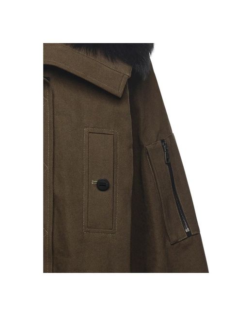 Dolce & Gabbana Green Parkas