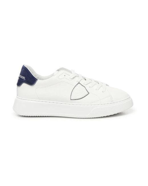 Philippe Model White Sneakers for men