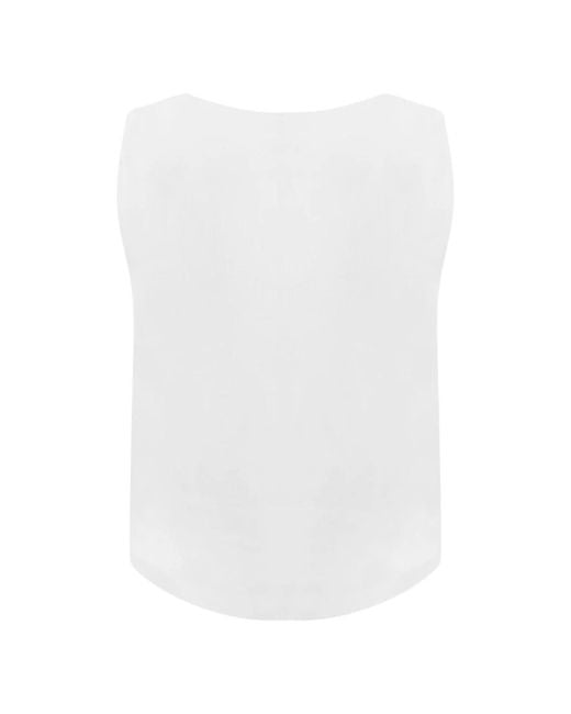 Tops > sleeveless tops Liviana Conti en coloris White