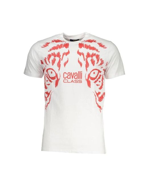 Roberto Cavalli White T-Shirts for men
