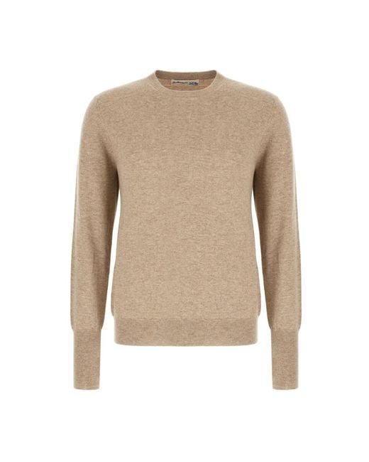Ballantyne Natural Round-Neck Knitwear for men