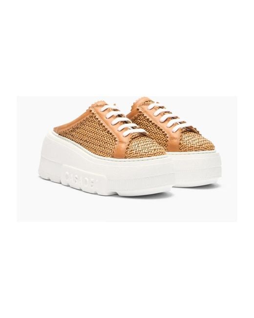Casadei Natural Wedges