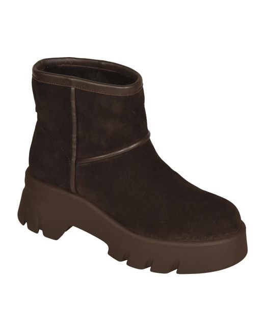 Gianvito Rossi Brown Winter Boots
