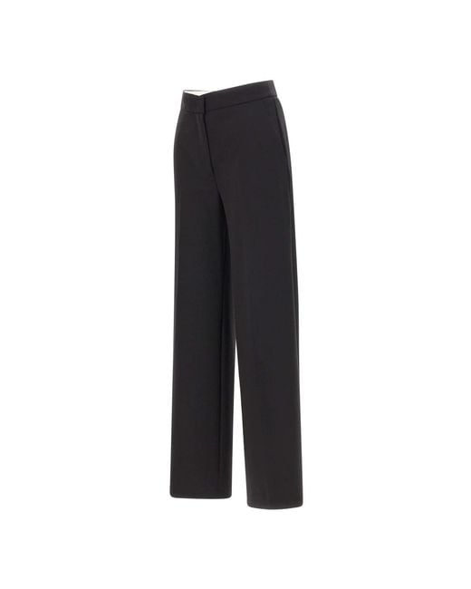 Kaos Black Wide Trousers